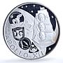 Fujairah 10 riyals Apollo XII KM-5 Space Moon Landing proof silver coin 1970