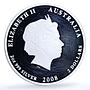 Australia 2 dollars Year Rat KM-1886 Lunar Series 2 Mouse proof silver coin 2008
