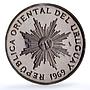 Uruguay Various Set Oriental Republic Patterns KM-Pn87 proof silver coin 1969