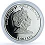 Cook Islands 5 dollars Napoleon Campagne France KM-1331 Horse silver coin 2009