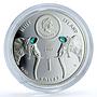 Niue 1 dollar Hannibal Barkas KM-735 Commander Elephant proof silver coin 2012