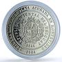 Uruguay 2000 pesos BID Meeting KM-88 Development Bank proof silver coin 1984
