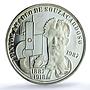 Portugal 100 escudos Cardoso Probe KM-644-a Art PR 68 PCGS silver coin 1987