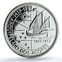 Portugal 100 escudos Azores Probe KM-648a Ship SP 69 PCGS silver coin 1989