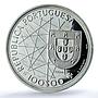 Portugal 100 escudos Azores Probe KM-648a Ship SP 69 PCGS silver coin 1989