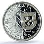 Portugal 100 escudos Azores Probe KM-648a Ship PR 69 PCGS silver coin 1989