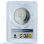 Portugal 100 escudos Gil Eanes Essai KM-639a Ship PR 70 PCGS silver coin 1987
