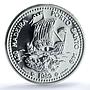 Portugal 100 escudos Madeira Porto Probe KM-647a Ship SP69 PCGS silver coin 1989