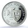 Portugal 100 escudos Madeira Porto Probe KM-647a Ship PR69 PCGS silver coin 1989