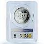 Portugal 100 escudos Madeira Porto Probe KM-647a Ship PR70 PCGS silver coin 1989
