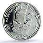 Portugal 100 escudos Madeira Porto Probe KM-647a Ship PR70 PCGS silver coin 1989