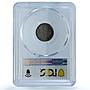 Luxembourg 5 centimes Duchess Charlotte Coinage MS64 PCGS CuNi coin 1924