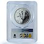 Portugal 100 escudos Nuno Tristao Essai KM-640a Ship SP 70 PCGS silver coin 1987
