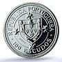 Portugal 100 escudos Nuno Tristao Essai KM-640a Ship SP 70 PCGS silver coin 1987