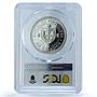 Portugal 100 escudos Nuno Tristao Essai KM-640a Ship PR 68 PCGS silver coin 1987