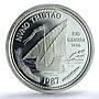 Portugal 100 escudos Nuno Tristao Essai KM-640a Ship PR 68 PCGS silver coin 1987