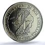 Portugal 100 escudos Bartolomeu Dias Probe KM-642a Ship SP67 PCGS CuNi coin 1988