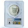 Portugal 100 escudos Bartolomeu Dias Essai KM-642a Ship PR 68 PCGS Ag coin 1988