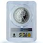 Portugal 100 escudos Diogo Cao Probe KM-641 SP 69 PCGS CuNi coin 1987