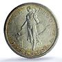 Philippines 1 peso US Decimal Coinage Small Type MS62 PCGS silver coin 1908-S