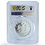 Russia 2 roubles Zodiac Signs Scorpio PR69 PCGS silver coin 2002