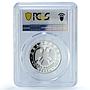 Russia 2 roubles Zodiac Signs Pisces PR69 PCGS silver coin 2003