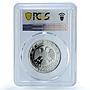 Russia 2 roubles Zodiac Signs Cancer PR69 PCGS silver coin 2003