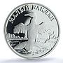 Russia 1 rouble Conservation Red Book Cormorant Bird PR69 PCGS silver coin 2003