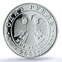 Russia 1 rouble Conservation Red Book Cormorant Bird PR69 PCGS silver coin 2003