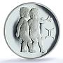 Russia 3 roubles Zodiac Signs Gemini PR69 PCGS silver coin 2004