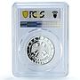 Russia 2 roubles Zodiac Signs Taurus PR69 PCGS silver coin 2005