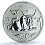 Russia 2 roubles Zodiac Signs Taurus PR69 PCGS silver coin 2005