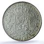 Belgium 5 francs Leopold II Coinage Position A KM-24 MS61 PCGS silver coin 1873
