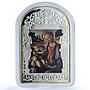 Andorra 15 diners Madonna Child Angels Botticelli KM-328 Art silver coin 2012