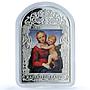 Andorra 15 diners Small Cowper Madonna Raphael KM-470 Art proof silver coin 2011