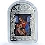 Andorra 15 diners Madonna Litta Da Vinci KM-327 Art proof silver coin 2011