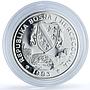 Bosnia and Herzegovina 14 + 2 ecus Sarajevo Mosque KM-85 proof silver coin 1993