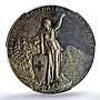 Switzerland Shooting Festival Glarus Glaris SP 62 PCGS silver medal 1892