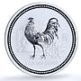 Australia 1 dollar Year of the Rooster KM-695 Lunar Series 1 silver coin 2005