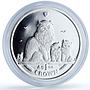 Isle of Man 1 crown Himalayan Kittens KM-1266a Cat Crowns proof silver coin 2005