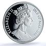 Isle of Man 1 crown Diplodocus KM-358a Preserve Planet Dinosaur silver coin 1993