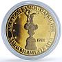 American Samoa 1 dollar America Cup RE KM-1.1 Sports Ship proof bronze coin 1988