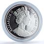 Isle of Man 1 crown Norwegian Forest KM-292a Cat Crowns proof silver coin 1991