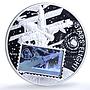 Niue 1 dollar Stars Flight KM-767 Space Mir Station Vostok silver coin 2012