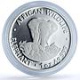 Zambia 5000 kwacha Elephant KM-73 African Wildlife Fauna proof silver coin 1999
