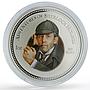 Cook Islands 2 dollars x 4 Set Sherlock Holmes Adventures silver coins 2007