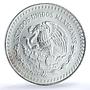 Mexico 1 onza Libertad Angel of Independence KM-494.3 Bullion silver coin 1991