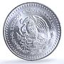 Mexico 1 onza Libertad Angel of Independence KM-494.3 Bullion silver coin 1991