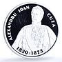 Romania 10 lei Alexandru Ioan Cuza KM-476 Anniversary History silver coin 2020