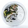 Cook Island 50 Cents Year of the Horse Baby Holiday Pony Silver Coin 2014